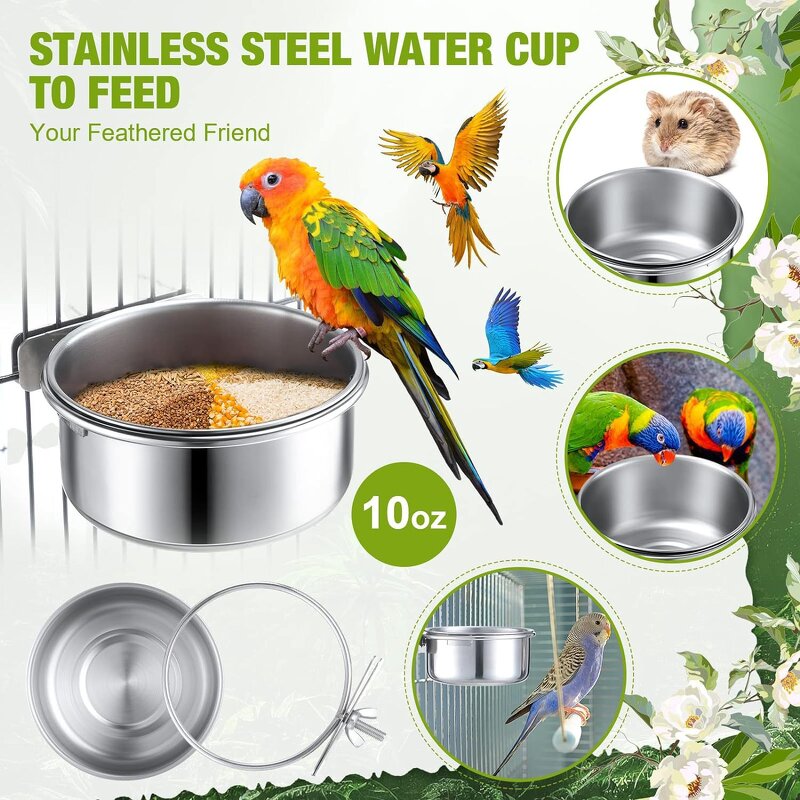 Birds Bowl Manufacturer - Stainless Steel Hanging Feeder