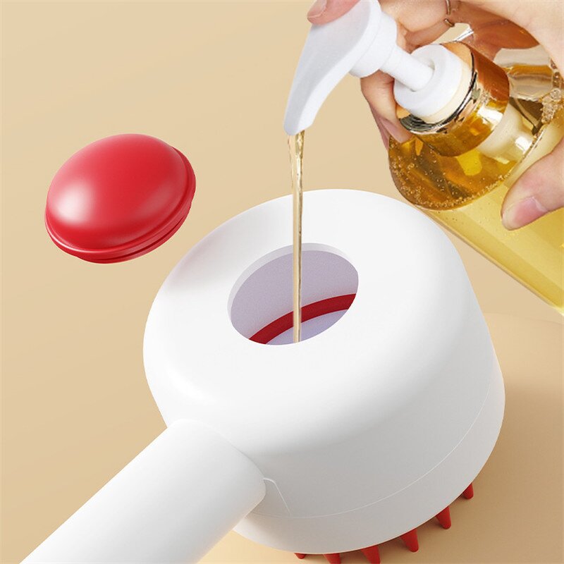 Pet Bath Brush Factory - Shampoo Dispenser Massage Brush