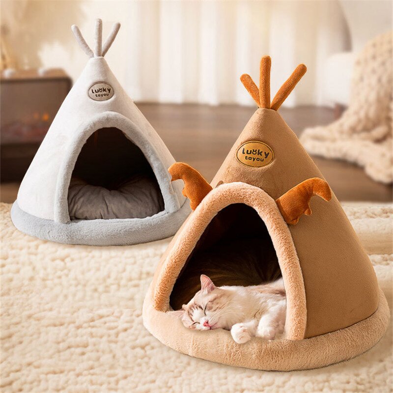 Pet Bed Factory - Warm Elk Christmas Tent Cave