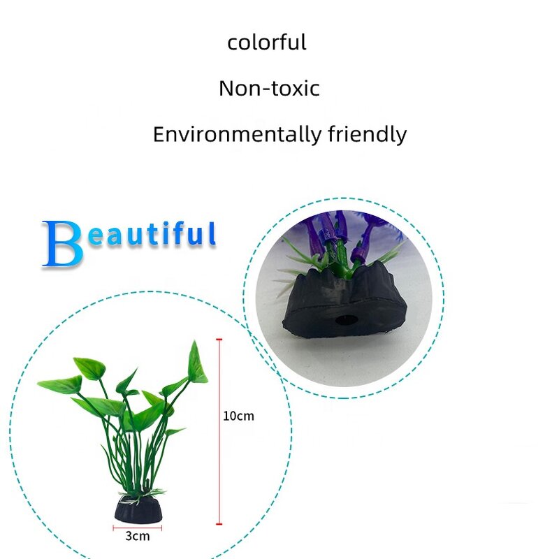 Aquarium Accessories Factory - 10pcs Artificial Seaweed Pack