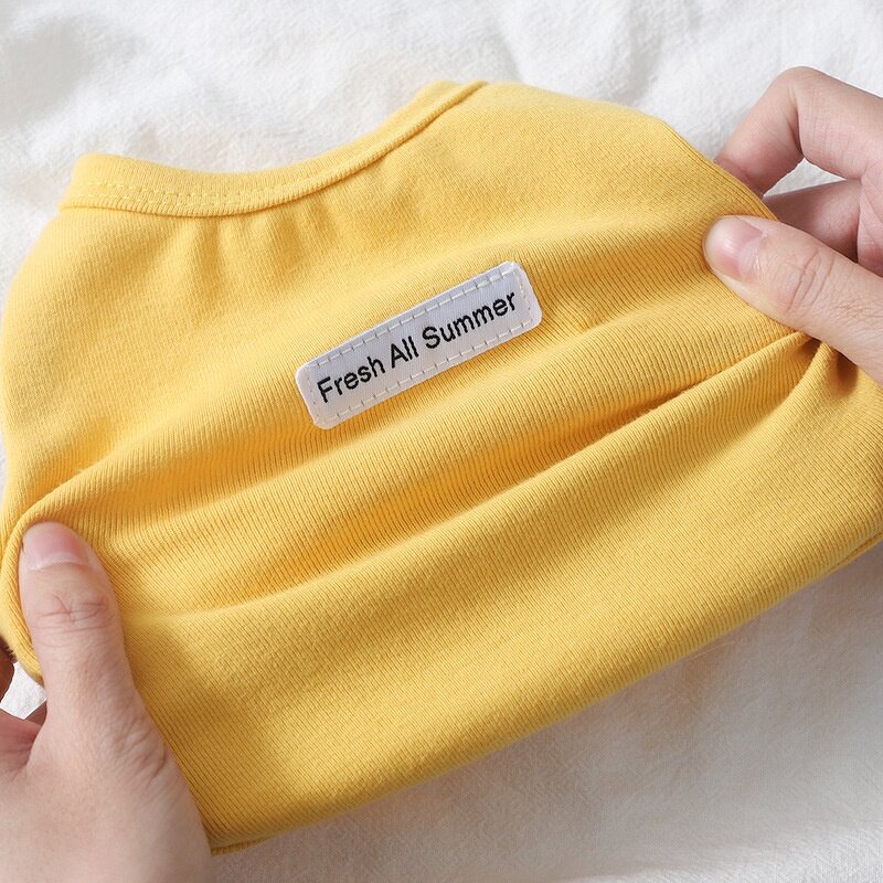 Pet Clothes Manufacturer - Cute Fashion Summer Vest Shirt
