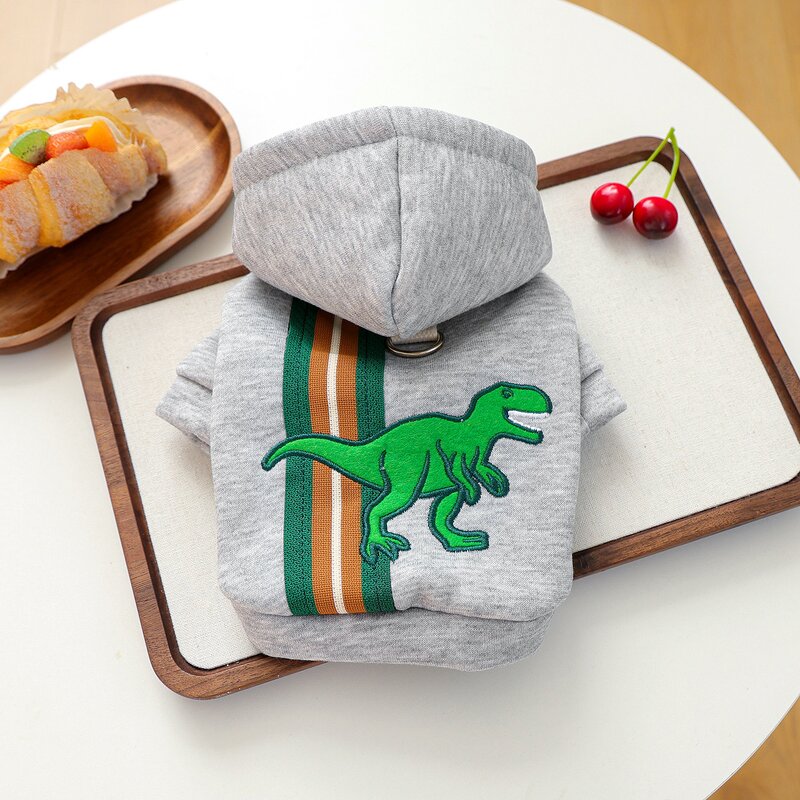 Pet Hoodies Factory - Dinosaur Warm Coat for Small Dogs
