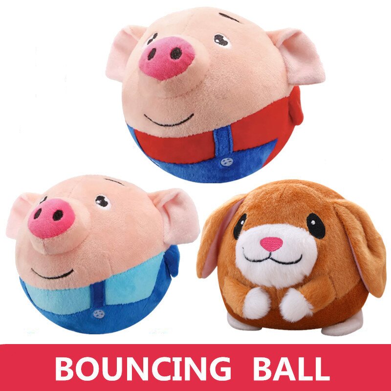 Dog Toys Manufacturer - Interactive Moving Pig Plush Toy