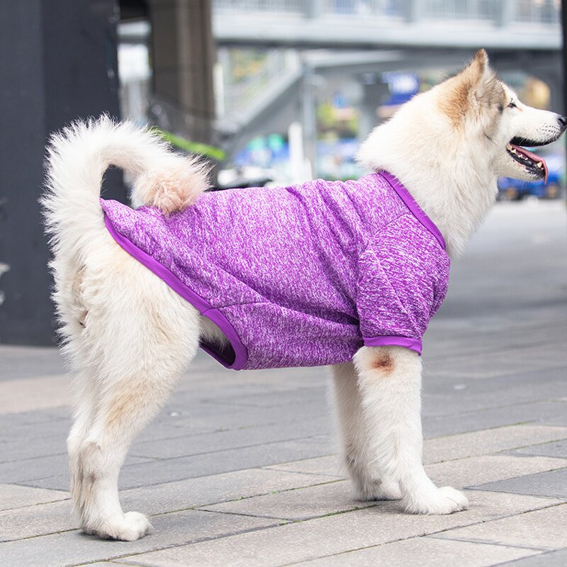 Pet Clothes Factory - 3XL-9XL Big Dog Fleece Shirt Coat