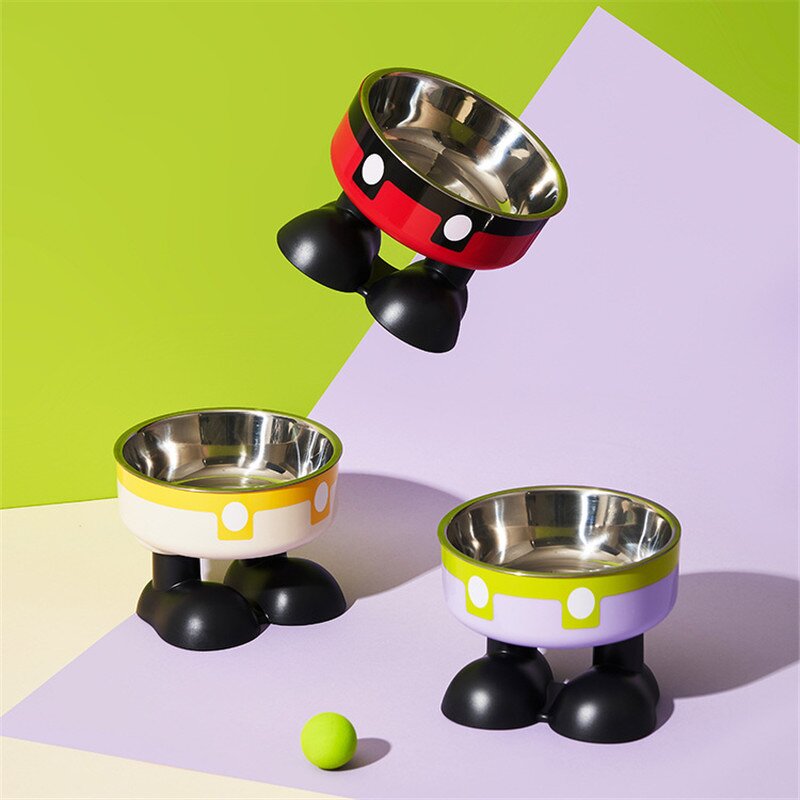 Pet Bowl Manufacturer - Funny Cartoon Stainless Steel Bowl