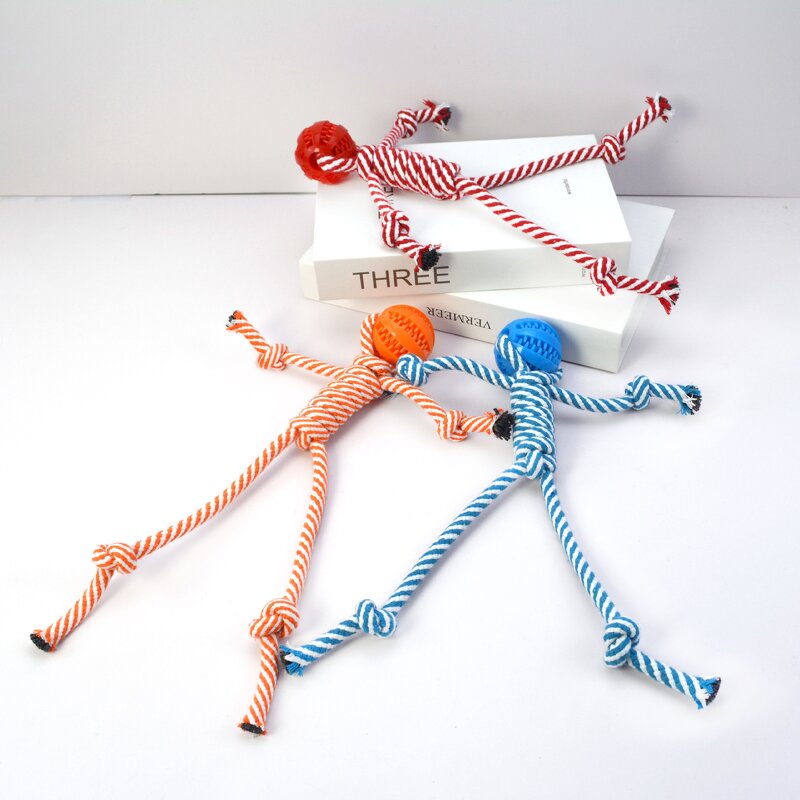 Dog Ball Factory - Bite-resistant Cotton Rope Knot Toy