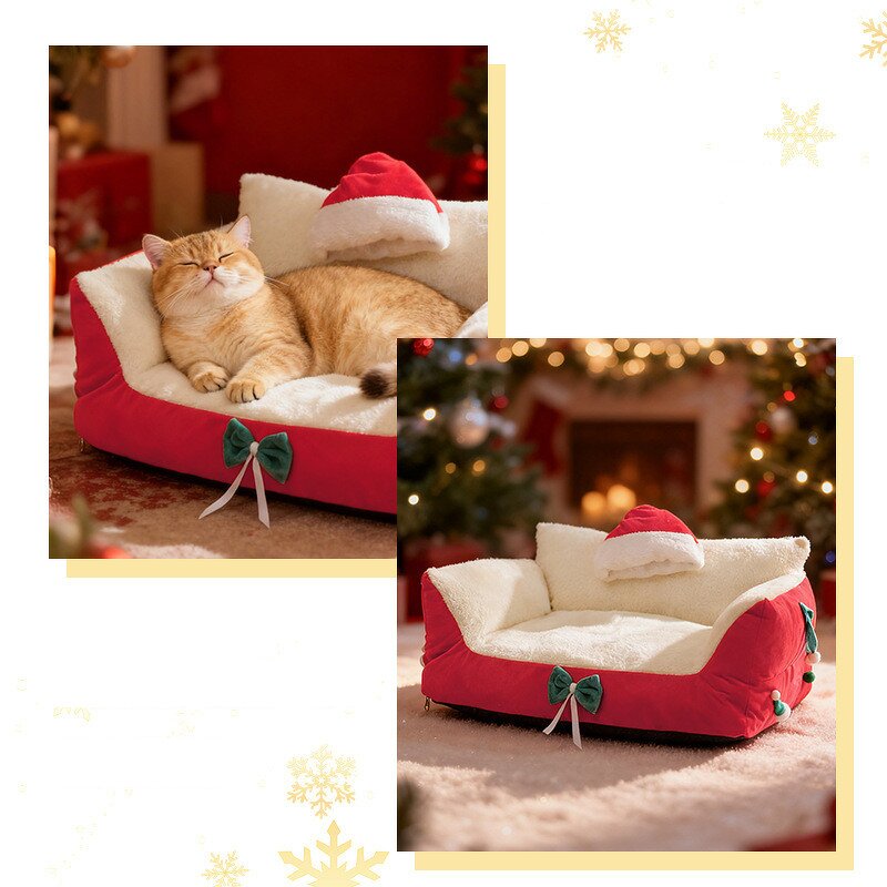 Cat Bed Factory - Autumn Winter Plush Sofa Bed