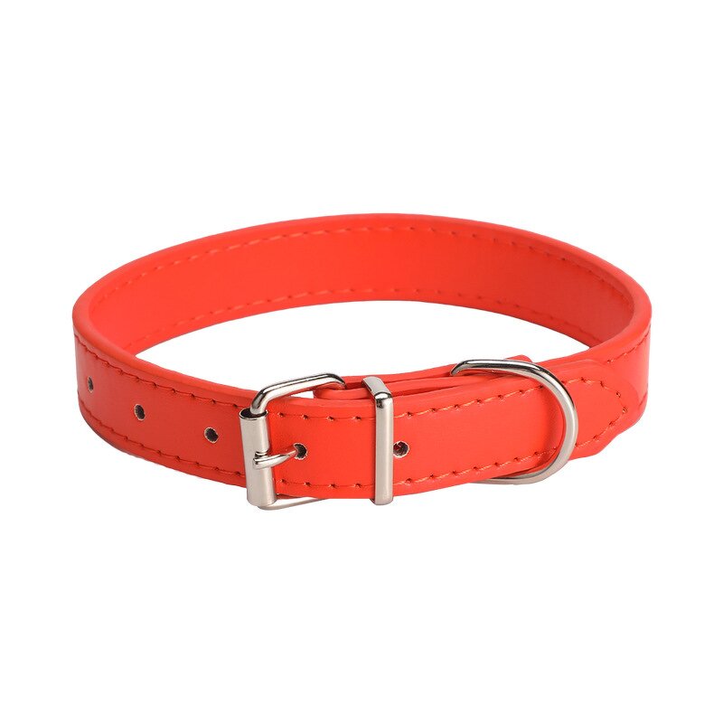 Dog Collar Manufacturer - Adjustable PU Leather Metal Buckle