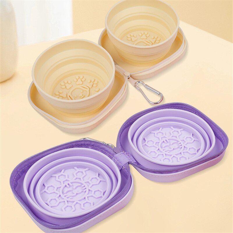 Folding Pet Bowl Factory - Silicone Portable Travel Bowl