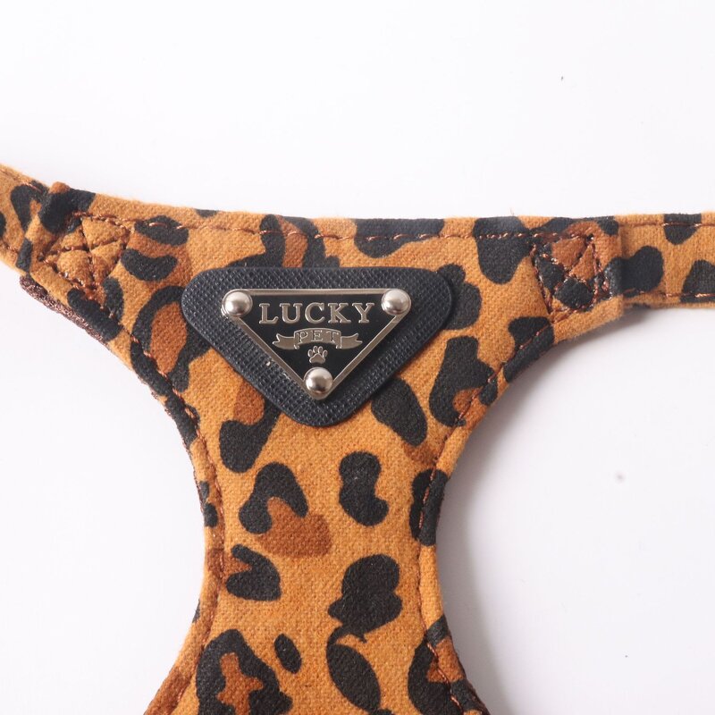 Pet Harness Vest Manufacturer - Leopard Print with Leash