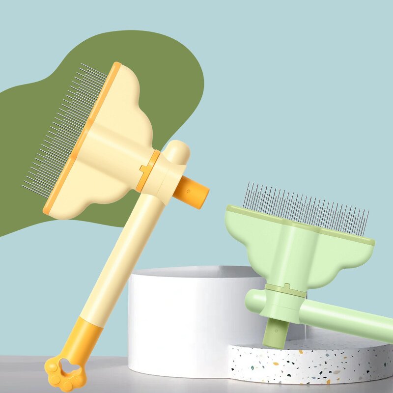 Pet Brushes Manufacturer - Rotatable Self Cleaning Brush