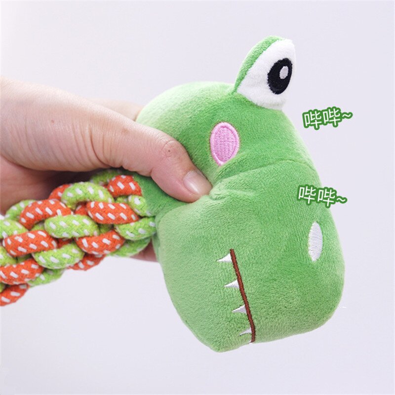 Dog Toys Manufacturer - Rope Knot Chewing Plush Toy