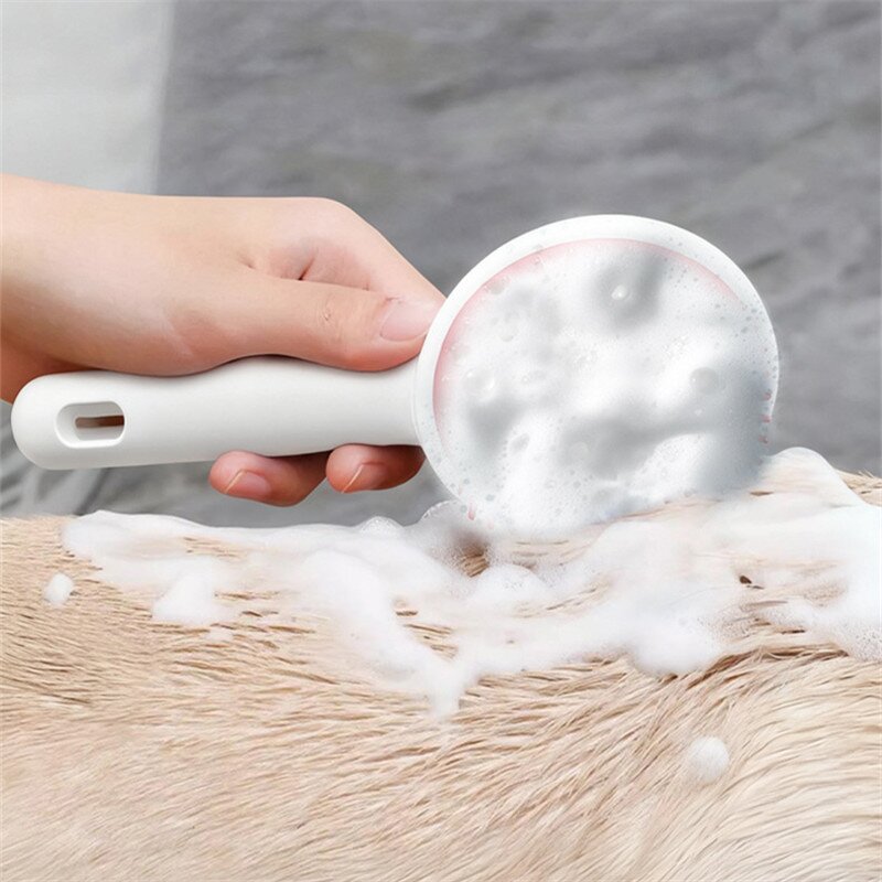 Pet Bath Brush Factory - Shampoo Dispenser Massage Brush