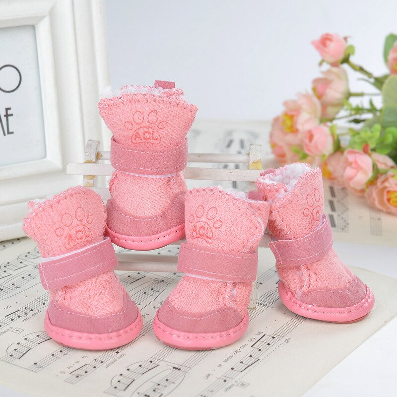 Pet Dog Shoes Factory - Autumn Winter Anti-slip Boots