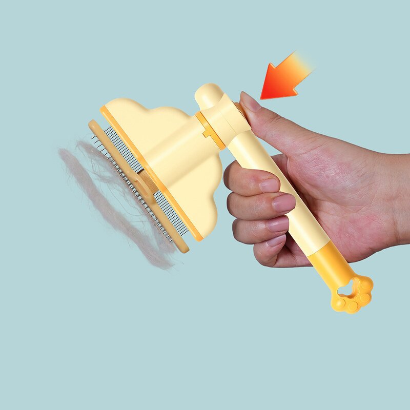 Pet Brushes Manufacturer - Rotatable Self Cleaning Brush