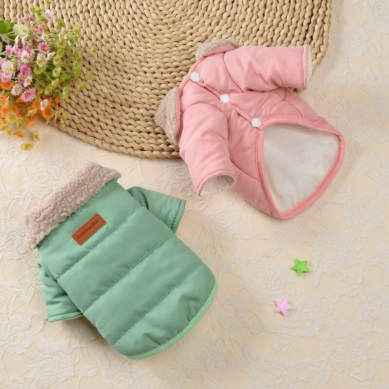 Pet Clothing Factory - Winter Padded Dog Jacket Outfits