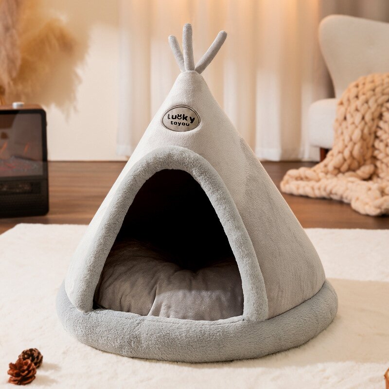 Pet Bed Factory - Warm Elk Christmas Tent Cave