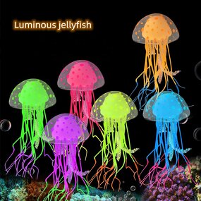 Aquarium Accessories Factory - Artificial Luminous Jellyfish