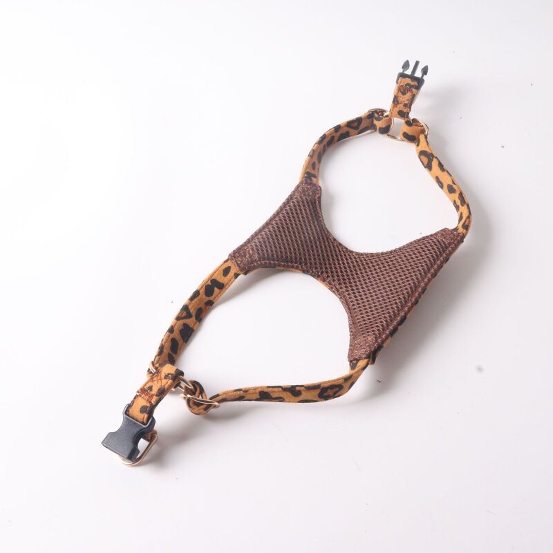 Pet Harness Vest Manufacturer - Leopard Print with Leash