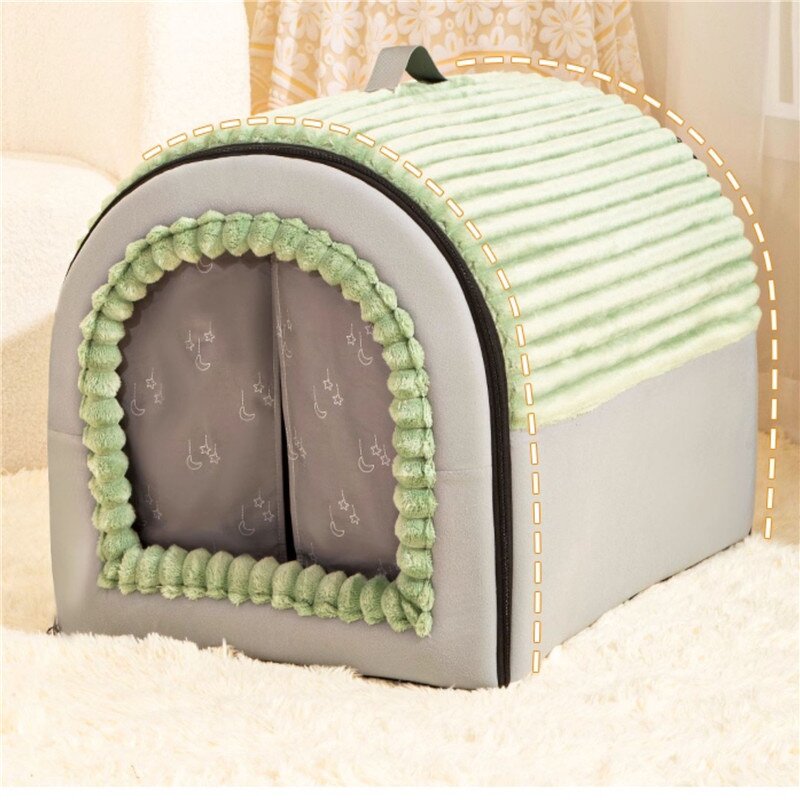 Pet Bed Factory - Closed Cat House Tent Kennel