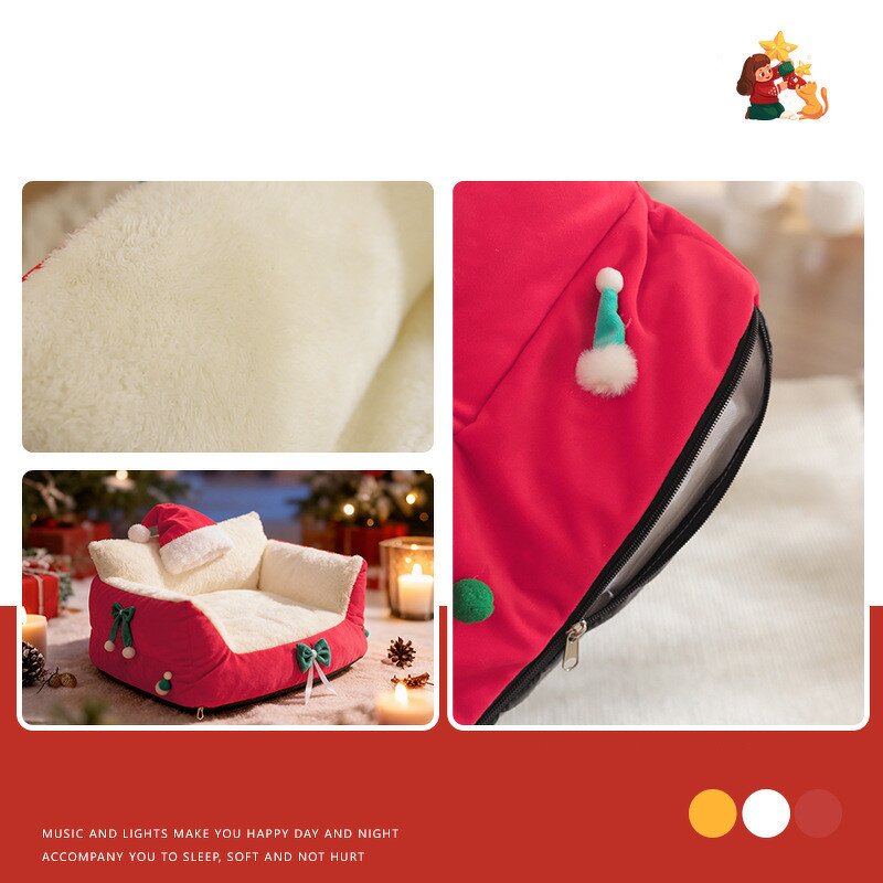 Cat Bed Factory - Autumn Winter Plush Sofa Bed