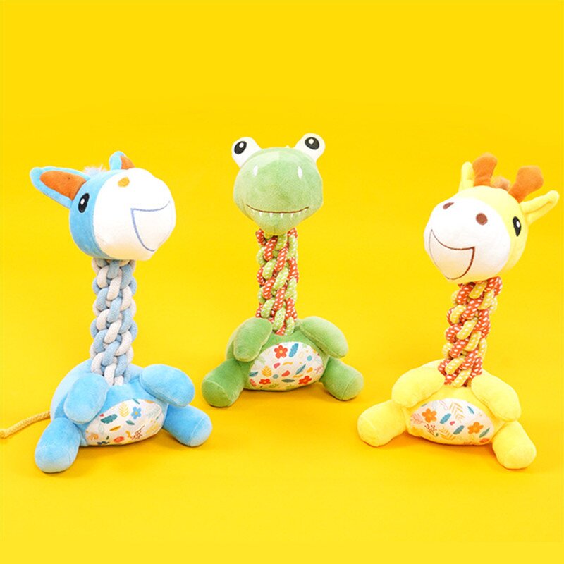 Dog Toys Manufacturer - Rope Knot Chewing Plush Toy