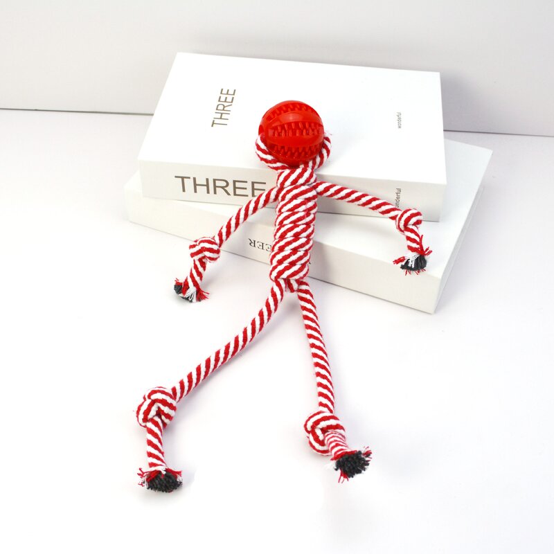 Dog Ball Factory - Bite-resistant Cotton Rope Knot Toy