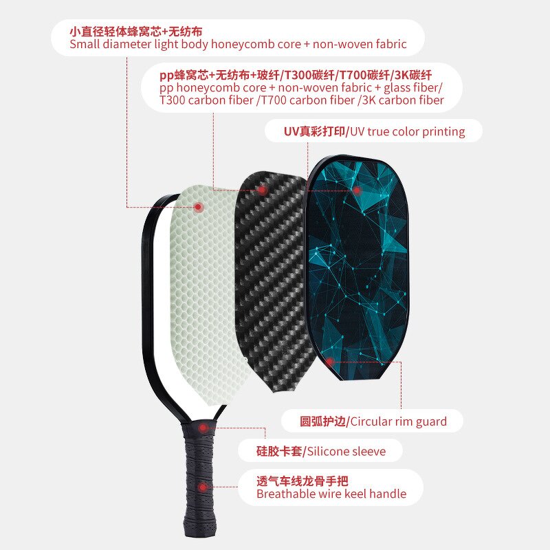 Pickleball Racket Manufacturer - Customizable Paddles Set