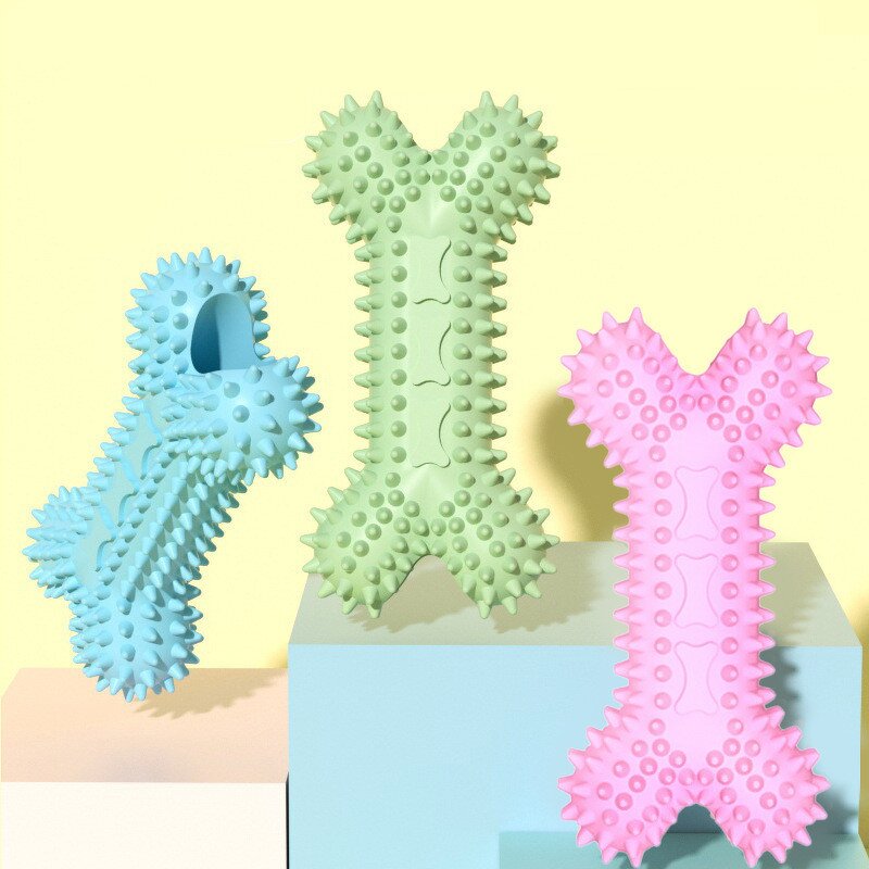 TPR Pet Toy Factory - Bone Shape Teething Chew Toy
