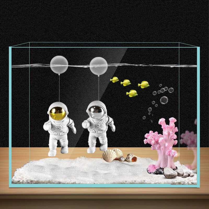 Aquarium Ornaments Manufacturer - Suspended Astronaut Decor