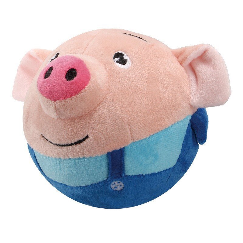 Dog Toys Manufacturer - Interactive Moving Pig Plush Toy
