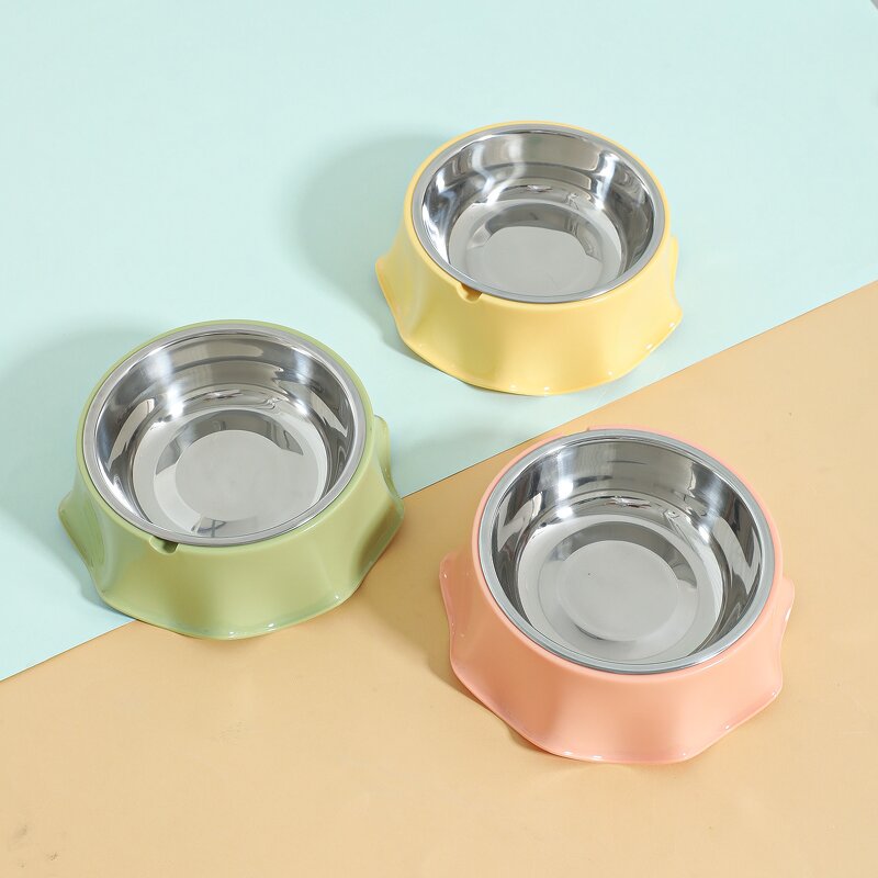 Stainless Steel Pet Bowl Factory - Double-layer Dish Plate
