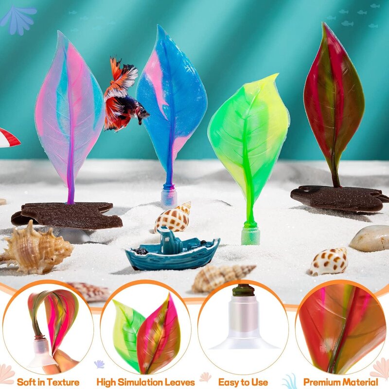 Betta Hammock Factory - Silicone Leaf Pad Resting Spot