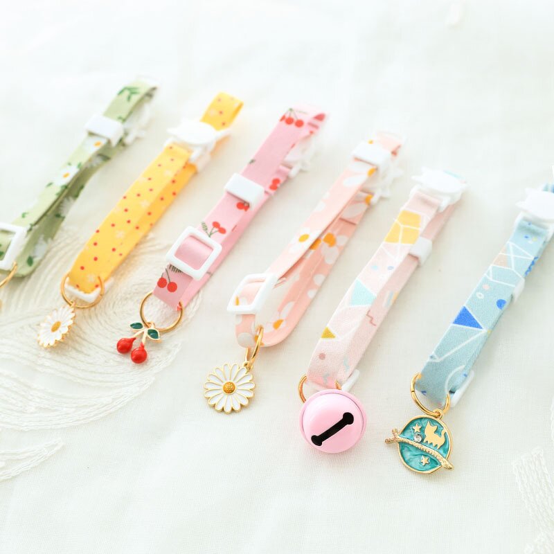 Pet Collar Factory - Adjustable Cute Cartoon Print Collar