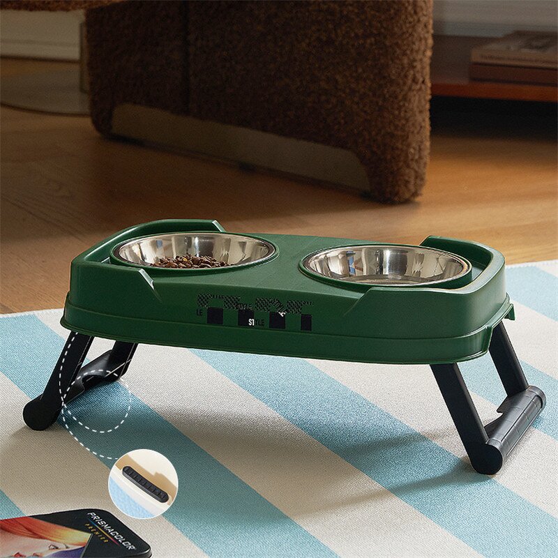 Pet Bowls Factory - Foldable Double Elevated Feeder