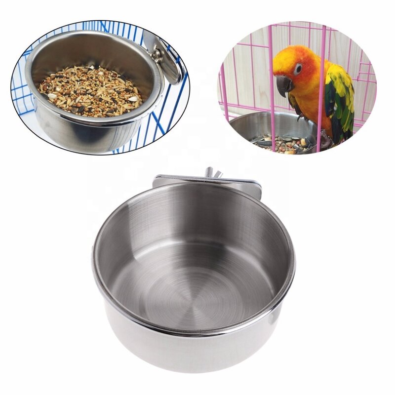 Birds Bowl Factory - Removable Cage Food Water Cup