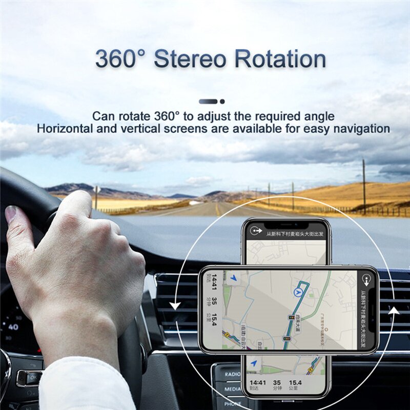 Car Phone Holder Factory - Innovative Magic Hat 2 in 1 Magnetic Mount