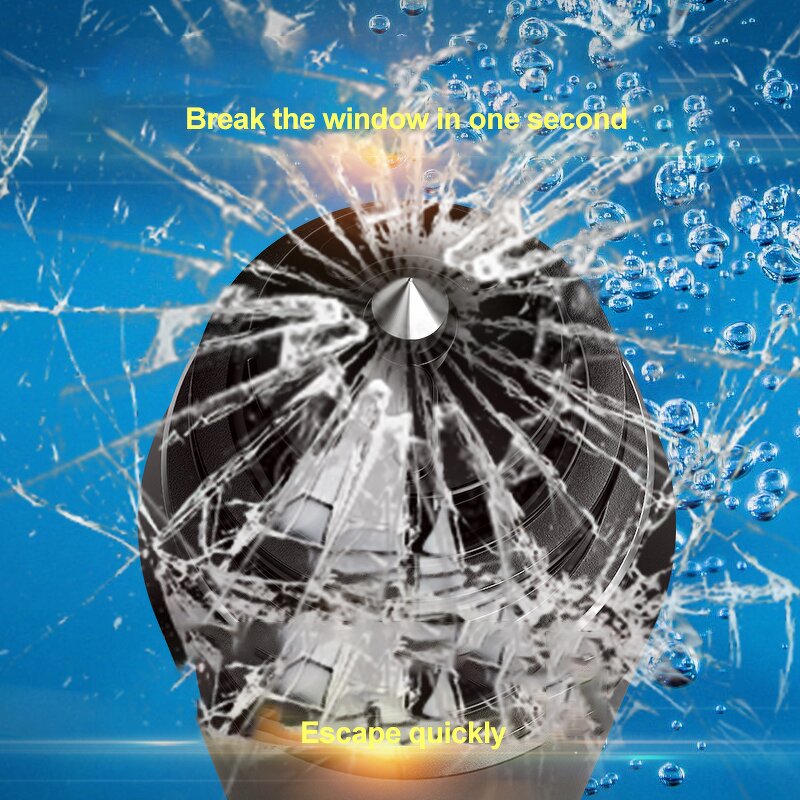 Car Safety Hammer Factory - Bullet Shape Emergency Window Breaker Tool