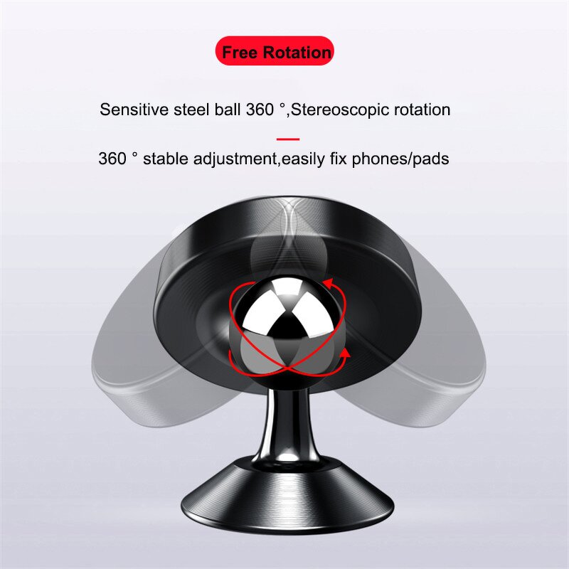 Car Navigation Bracket Factory - Customizable LOGO Magnetic Suction Stand