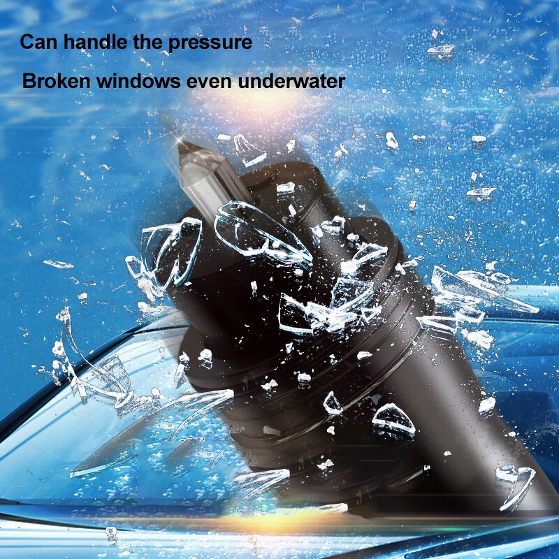Car Safety Hammer Factory - Aluminum Alloy Emergency Rescue Escape Tool