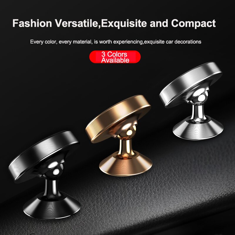 Car Phone Holder Factory - Magnetic Air Vent and Dashboard 360 Rotation
