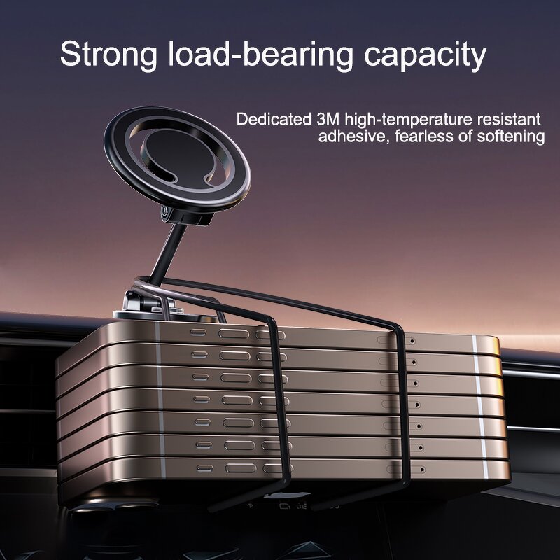 Car Phone Holder Factory - Msafe Alloy Foldable 720 Rotated Mount