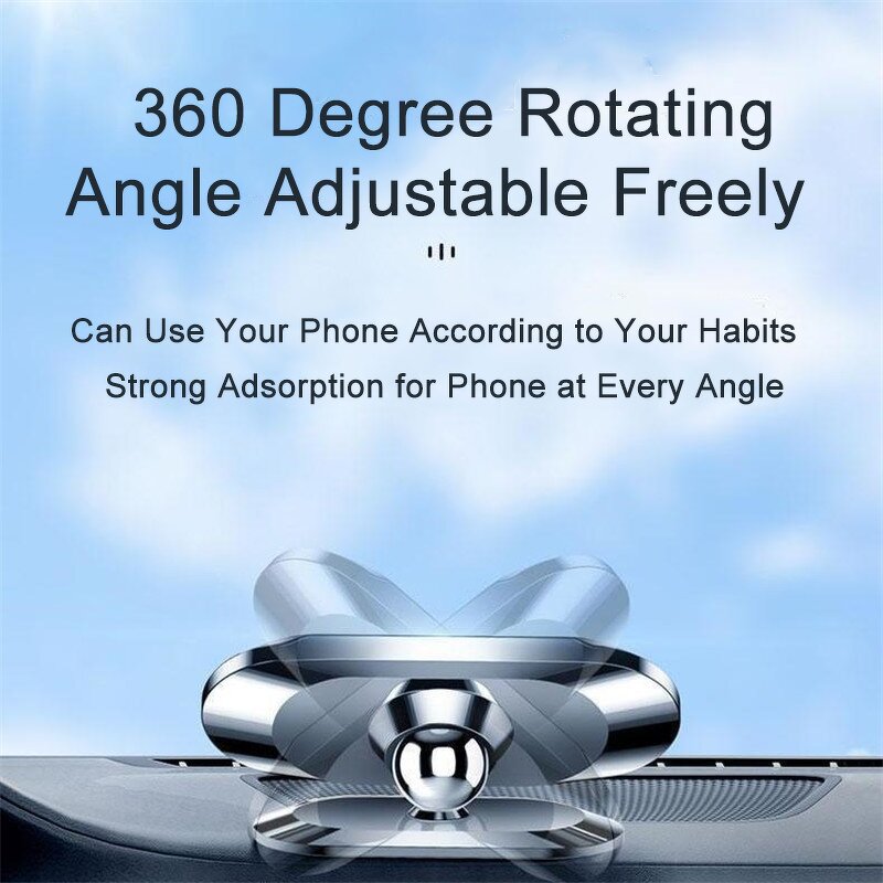 Car Phone Holder Factory - Wholesale Strong Magnetic 360 Adjustable Bracket