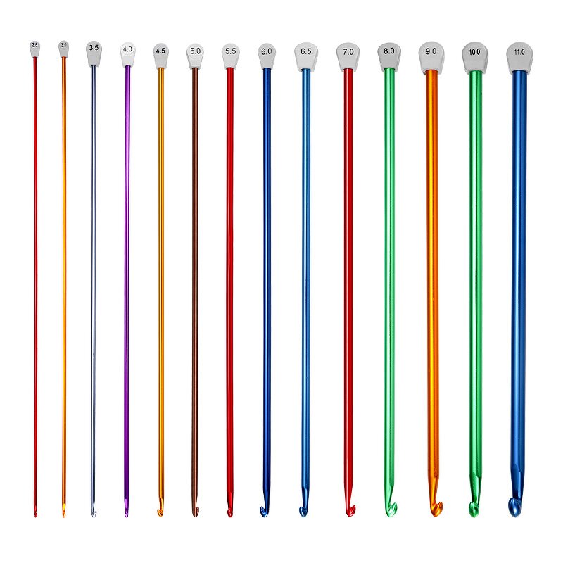 Crochet Hook Factory - SKC Single Colorful Handle Knitting Needle Tool