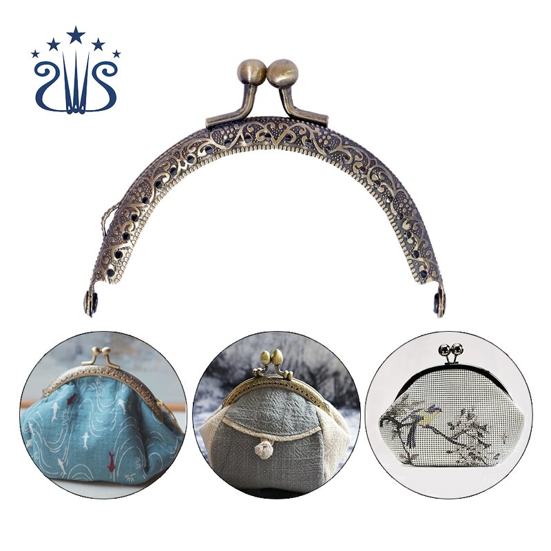 Purse Frame Factory - 6.5-15 cm Kiss Clasp Purse Metal Frame