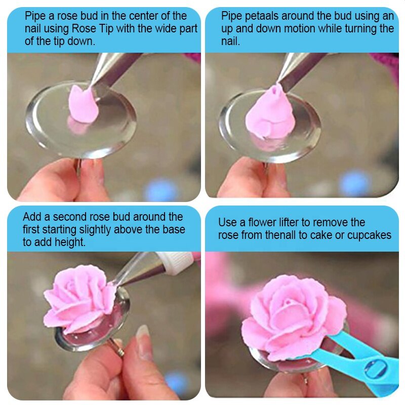 Baking Tools Set Factory - Decorative Mouth DIY Cake Butter Gun Mold