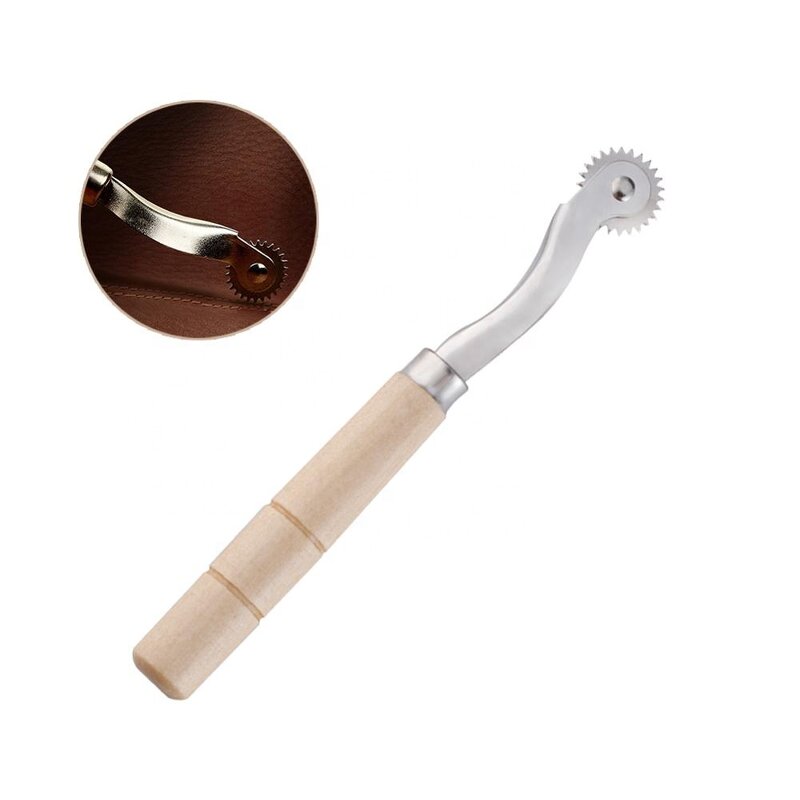 Tracing Wheel Factory - SKC Wooden Handle Metal Sewing Leather Wheel