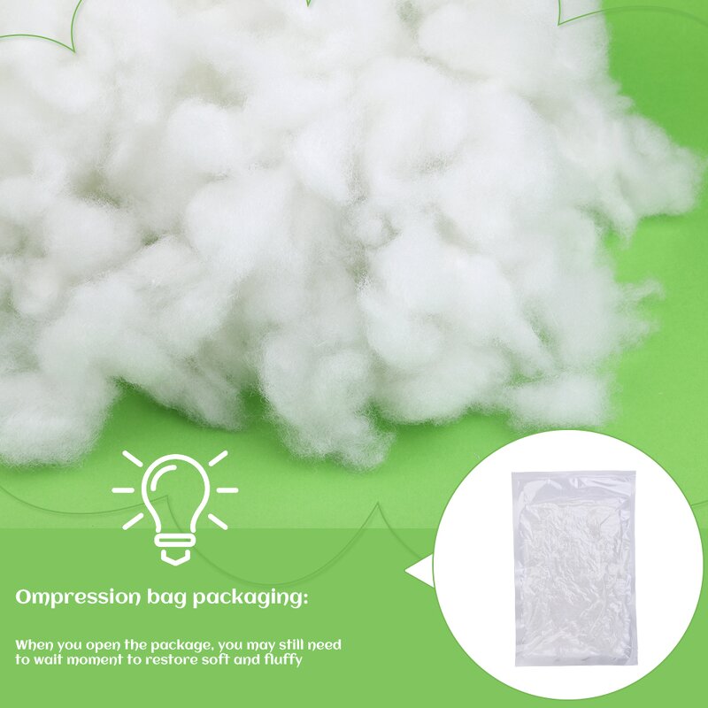 Polyester Fiber Factory - 150-500g Super Soft High Elastic Fill Fiber