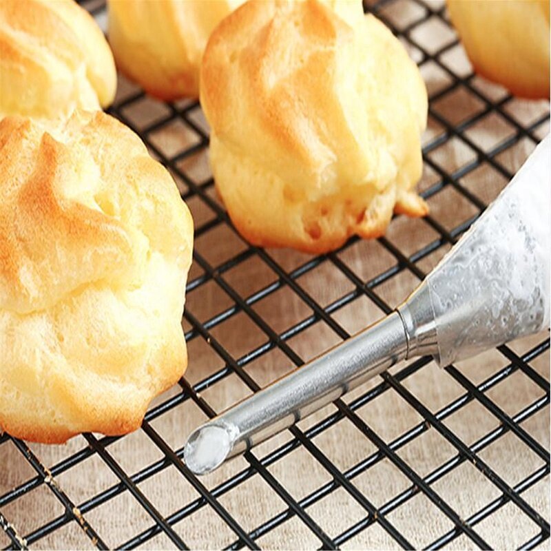 Cream Puff Nozzle Factory - Long Shape Decorating Mouth Baking Tool