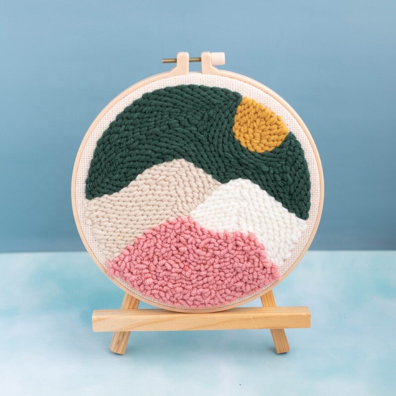 Embroidery Kit Factory - DIY Punch Needle Cross Stitch Handwork Set